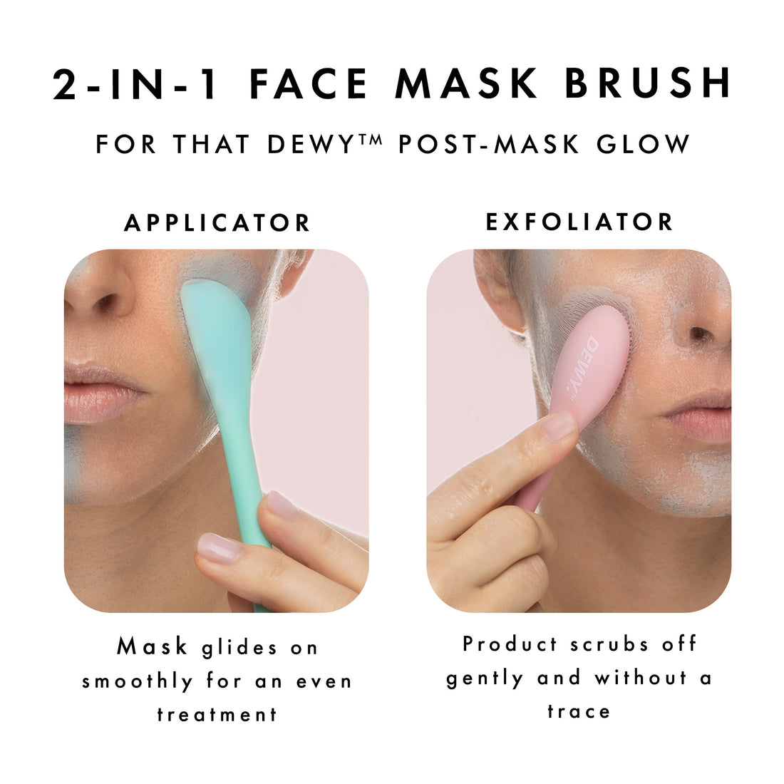 2-in-1 Face Mask Brush