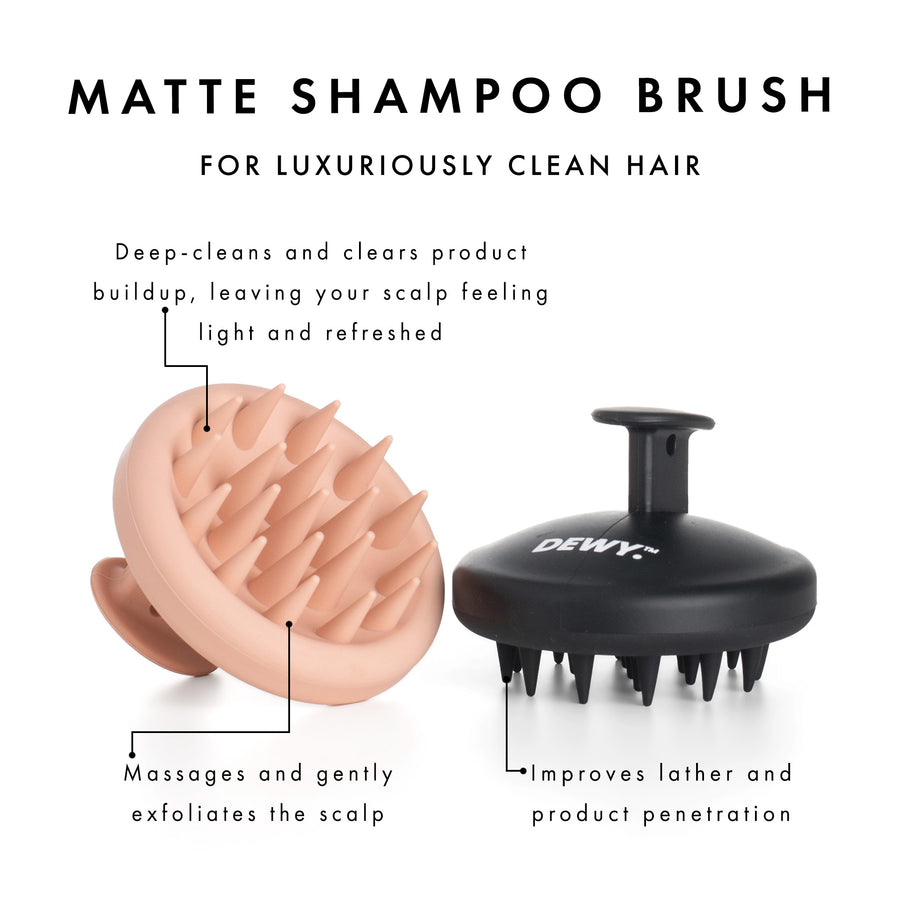 Matte Shampoo Brush
