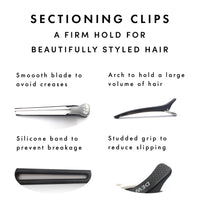 Hair Sectioning Clips (6-Piece Set)