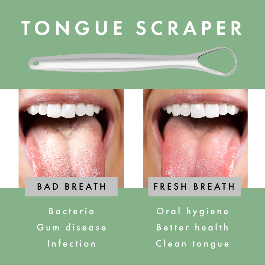 Tongue Scraper Set (2-Pieces)