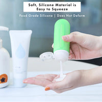 Leakproof Silicone Travel Bottles (4 x 89ml Set)